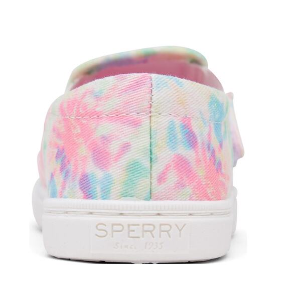 Sperry Toddler Girls Saltie Jr. Washable Stay-Put Closure Tie Dye Size 5T NWT - Picture 4 of 4